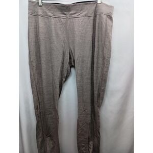 LL Bean Womens XL Merino Wool Lightweight Base Layer outdoor Leggings gray